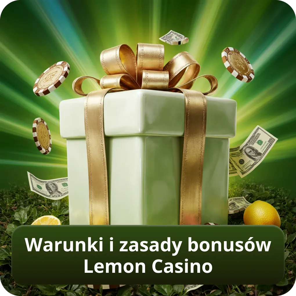 Warunki i zasady bonusów Lemon Casino