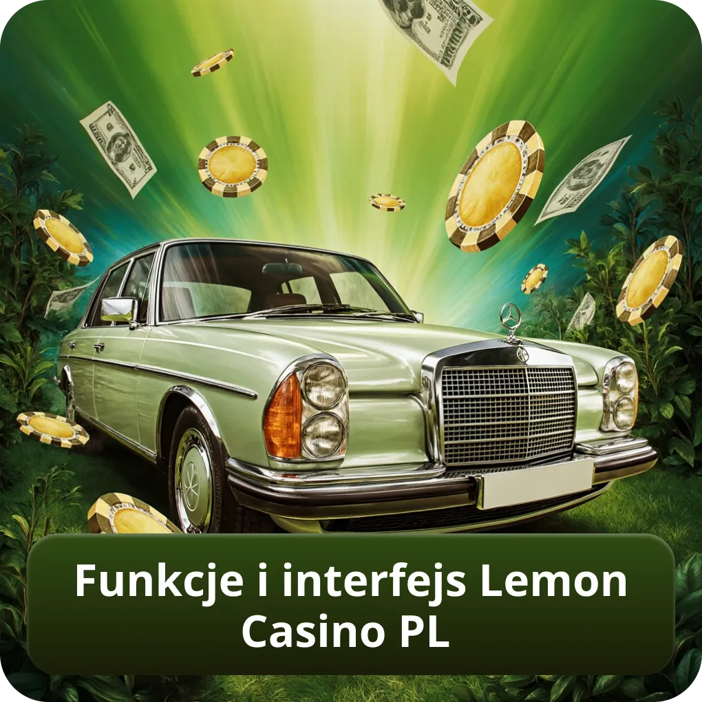 Funkcje i interfejs Lemon Casino PL