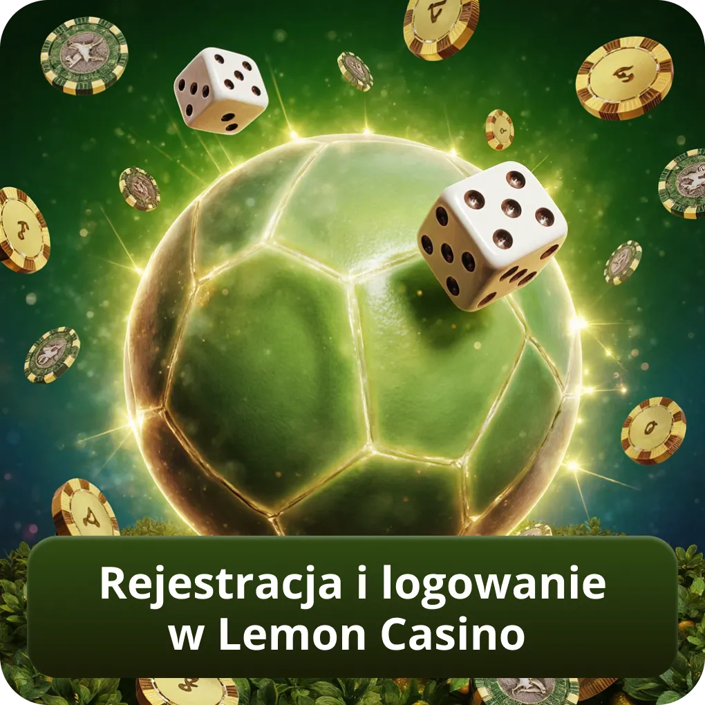 Rejestracja i logowanie w Lemon Casino